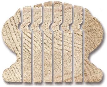 #6900B Red Oak Raleigh Jr Bending Rail 2 5/8" X 2 3/8" X 6'