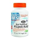 Doctor's Best Stabilized R-lipoic Acid, 180-Count