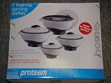 Kitchen & Housewares : 4PC INSULATED SERVING DISHES/ THERMAL CASSEROLE SET NEW