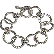 Tennis Bracelets for Womens Silver Jewelry 8 inches (brclt224)