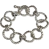 Tennis Bracelets for Womens Silver Jewelry 8 inches (brclt224)