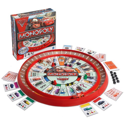 Monopoly Cars 2 Race Track Game On Sale