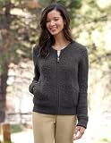 Boucle Zip-front Bomber Sweater / Boucle Zip-front Bomber Sweater