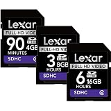 TARJETA LEXAR SDHC Full-HD (Varias capacidades)