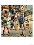 The Dancing Princesses Art Giclee Poster Print by Jesus Blasco, 18x24