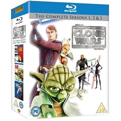 Star Wars Clone Wars - Season 1-3 [Blu-ray][Region Free]
