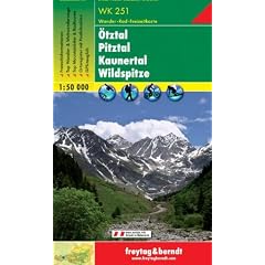 Freytag Berndt Wanderkarten, �tztal, Pitztal, Kaunertal, Wildspitze: Mit touristischen Informationen: Otztal, Pitztal, Kaunertal (Hiking Maps of the Austrian Alps)