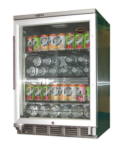 Vinotemp BC 58 Stainless Steel 58 Bottle Beverage Cooler