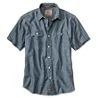 Hemp/Organic Cotton Short-sleeved Shirt, X Large