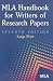 MLA Handbook for Writers of Research Papers 7th Edition