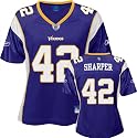 Darren Sharper Purple Reebok Replica Minnesota Vikings Women's Jersey