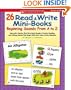 26 Read & Write Mini-Books: Beginning Sounds From A to Z: Interactive Stories That Give Early Readers Practice Reading and Writing Words That Begin With Each Letter of the Alphabet