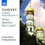 Taneyev: String Quartets 1 & 3