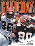 Cincinnati Bengals GameDay program, November 18, 2001 vs. Tennessee Titans (Bengals vs. Titans)