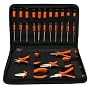 HOMAK HT06801700 17-Piece Precision Pliers/Screwdriver Set