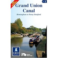 Grand Union Canal: Birmingham to Fenny Stratford Map 1 (Inland Waterways of Britain)