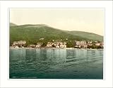 Abbazia from the sea Istria Austro-Hungary, c. 1890s, L-UNFR