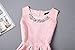 Babyonline Tutu Sleeveless Jacquard A Line Summer Party Dress