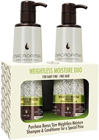 Macadamia Hair Weightless Moisture Bonus Size Duo - 2 ct