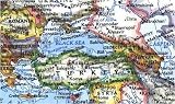 Classic World Map Wall Mural