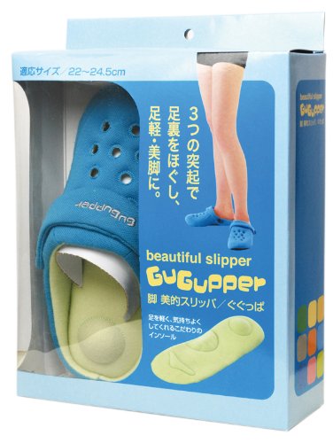 Alphax（アルファックス） 脚　美的スリッパ　ぐぐっぱ　ブルー
