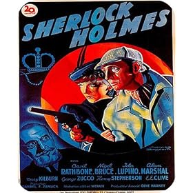 The Adventures of Sherlock Holmes Vintage Movie MOUSE PAD