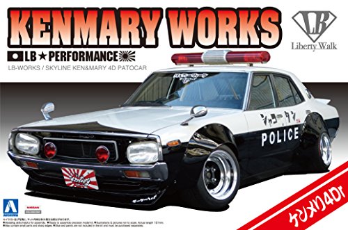 1/24 リバティーウォークシリーズ No.07 LBワークス ケンメリ4Drパトカー