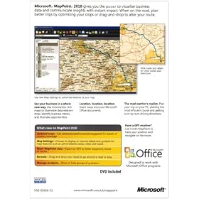 Microsoft  MapPoint 2010 Europe (PC DVD) English EMEA