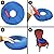 Kovira Inflatable 15" Donut Cushion with Pump for Hemorrhoid Treatment, Prostate, Coccyx & Tailbone Pain, Child Birth & More.
