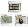 Mother Of The Groom Italian Charms Bracelet Link