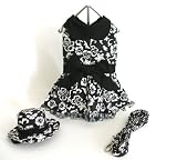 Black & White Hawaiian Dress Set