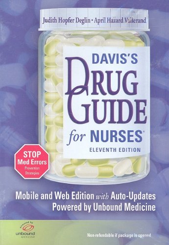 Davis' Drug Guide for Nurses
