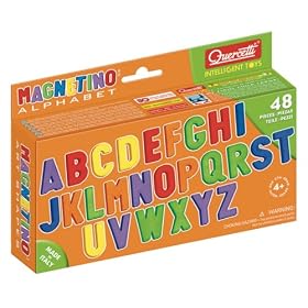 Set of 48 Upper Case Magnetic Letters