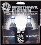 GE 9004NHP/BP2 Nighthawk PLATINUM Headlight Bulbs, Pack of 2