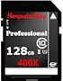 Komputerbay 128GB SDXC Secure Digital Extended Capacity Speed ??Class 10 UHS-I 400x scheda di memoria ultra ad alta velocit� del flash 45MB/s in scrittura 60MB/s in lettura 128 GB