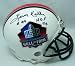 Leroy Kelly Autographed/Hand Signed Hall Of Fame Mini Helmet with HOF 94 Inscription