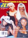 Jet Magazine February 21, 2000: Hottest Female in Rap Music: Eve, Lil' Kim, Sole, Foxy Brown