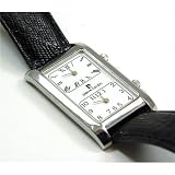 Pierre Cardin Gents DUAL TIME Genuine Leather Watch on sale