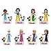 Jiego Fairy Tales Snow White/mermaid/jasmine Princess Minifigure Building Block Model Action Figure Toys Compatible with Lego