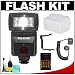 Precision Design DSLR300 High Power Auto Flash with Bounce Reflector + Flash Bracket + Accessory Kit for Nikon D5000, D3100, D3000, D700, D300s, D300, D90, D60, D3, D3s, D3x Digital SLR Cameras