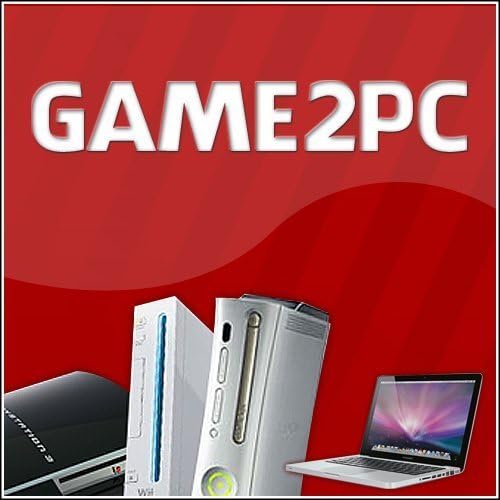 Game2PC - Capture Gameplay from Xbox 360, PS3 &amp; Wii onto your Windows PC. Deinterlace, Crop, Resize &amp; then Upload recordings to Youtube &amp; Facebook. Compatible with Windows 8, 7, Vista, &amp; XP. PC must be less than 5 years old. 14 day refund offer if you're anything less than completely delighted.