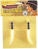 Caveman-Cavewoman Costume Clip On Earrings
