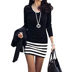 Sexy Sheath Cotton Spring Summer Short Striped Print Wedding Dress 