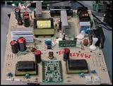 Repair Kit, Gateway FPD2275W LCD Monitor, Capacitors, Not the Entire Board