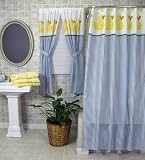Ducky Fabric Shower Curtain