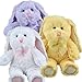 Greenbrier Multipack of 6 Floppy Eared Plush Bunny Animals