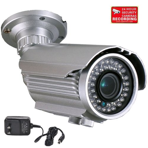 VideoSecu 700TVL Day Night Outdoor Bullet Security Camera 1/3