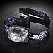 OUTPO 5 Modes Headlight Headlamp Flashlight Led Camping Lantern With 3 AAA Batteries And IP67 Waterproof for Hiking, Camping, Riding, Fishing, Hunting, Running, Outdoor Equipment, Reading