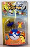 Pokemon - Heart Gold & Soul Silver - Poke Ball Twister Figure - #157 Typhlosion with Great Ball - Light Base - 85983IMAGE