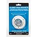Knape & Vogt Closet Pole Socket White 1-3/8